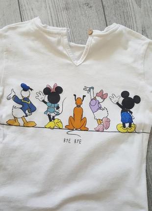 Набор комплект костюм для девочки реглан zara disneymickey mouse и джинсы hema8 фото