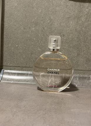 Chanel chance eau vive, туалетна вода 50ml, оригінал