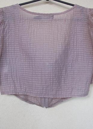 Укоочена блуза топ від misstruth 2