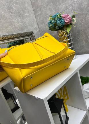 Женская стильная и качественная сумка из эко кожи капучино8 фото