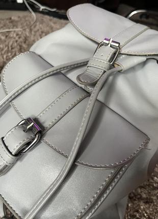 Рюкзак середнього розміру сірий5 фото