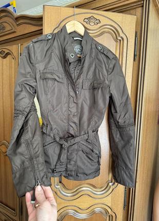 Куртка вітровка плащ street one zara тренч