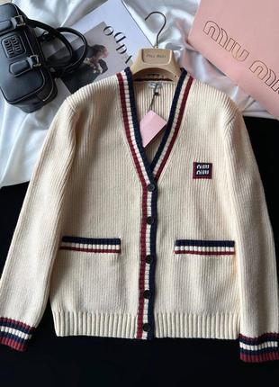 Кардиган miu miu