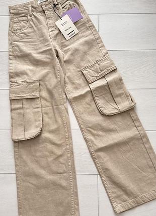Штани карго pull&bear