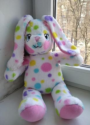 Build a bear bunny dotty мягкая игрушка зайка зайчик заяц