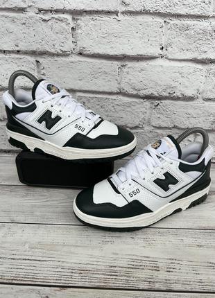 Кроссовки new balance 550 white dark green оригінал 40р.25см.