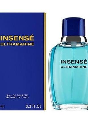 Чоловіча туалетна вода givenchy  insensé ultramarine, 100ml живанши ультрамарин