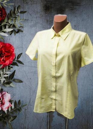 Комфортна бавовняна сорочка у клітину популярного англійського бренду darling2 фото