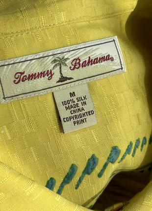 Гавайка tommy bahama яскрава гавайська сорочка чоловіча шовкова 100% silk шовк7 фото