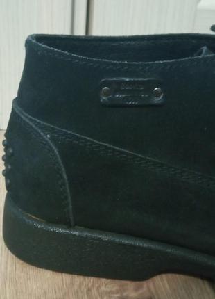Замшевые классические винтажные демисезонные ботинки gaastra2 фото