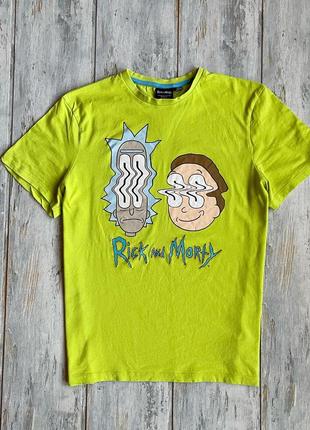 Футболка rick and morty