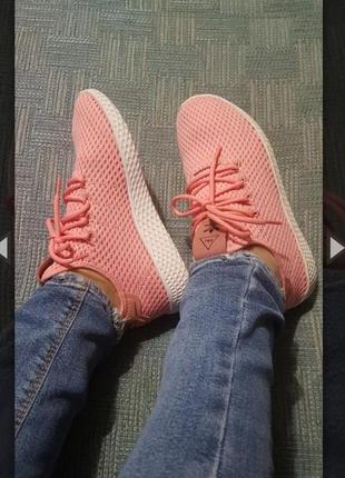 Теннисные кроссовки adidas pharrell williams tennis hu кросівки5 фото