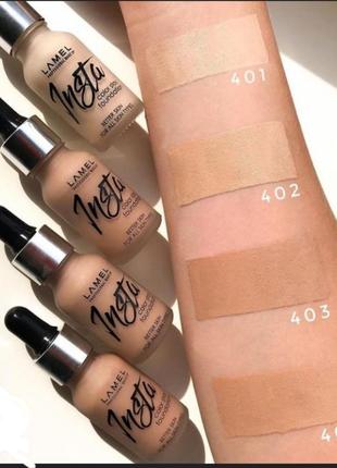 Lamel insta color stay foundation  тональний крем