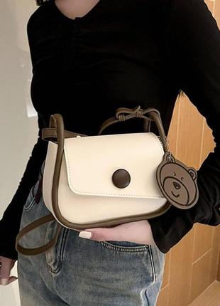 Крута стильна жіноча сумка 3-1755 фото