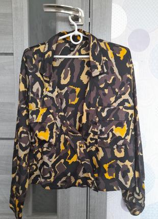 Стильна блуза леопардовий принт river island1 фото