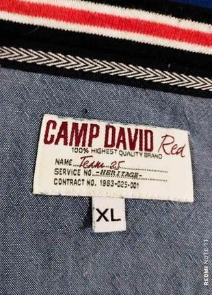 Комфортний бавовняний пуловер з додаванням кашеміру німецького бренду camp david4 фото
