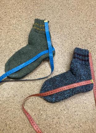 Носки, носки, теплые носки, вязаные носки3 фото