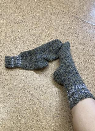 Носки, шкарпетки, гетри, теплі шкарпетки, в’язані шкарпетки6 фото