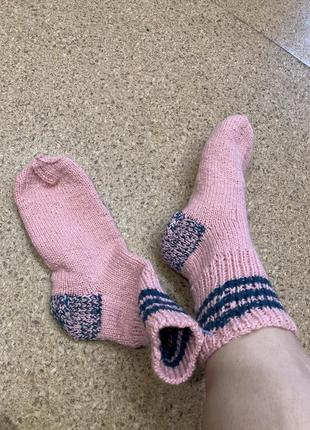 Носки, шкарпетки, гетри, теплі шкарпетки, в’язані шкарпетки5 фото