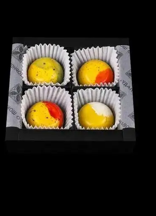 Подарочные конфеты с карамельными начинками «caramel» 4 шт