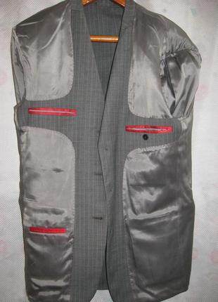 Костюм чоловічий сірий