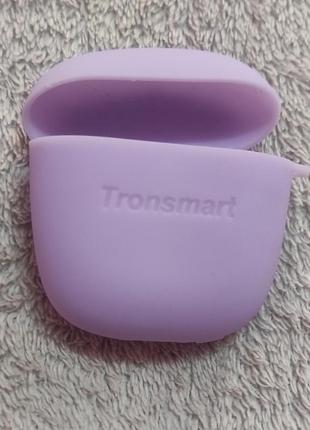 Силіконовий чохол для навушників  tronsmart ace pro airpods bluetooth3 фото