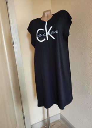 Домашня сукня-туніка xl calvin klein,