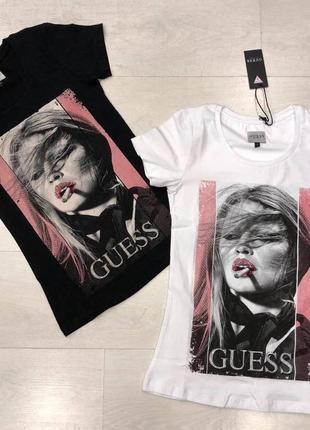 Футболка guess камні,стрази1 фото