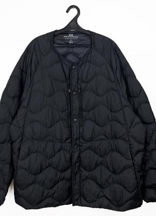 White mountaineering x uniqlo пухова куртка