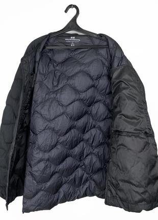 White mountaineering x uniqlo пухова куртка