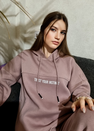 Спортивний теплий костюм3 фото