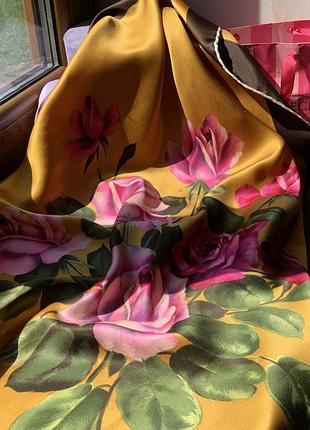 Платок винтаж silk