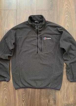 Флісова кофта фліска berghaus 1/3 zip оригінал