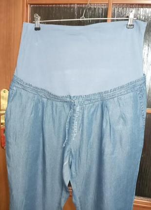 Брючки джинс летние для беремен.р.56,54,52,китай ц .250 гр2 фото