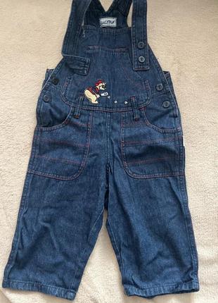 Джинсовий комбінезон