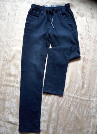 Демісезонні котонові брюки на хлопця 12-13рокіа2 фото