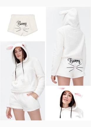 Sale! стильний домашній костюм bunny з вушками1 фото