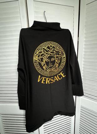 Сукня versace худі подовжений світшот версаче1 фото