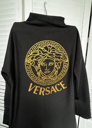 Сукня versace худі подовжений світшот версаче2 фото