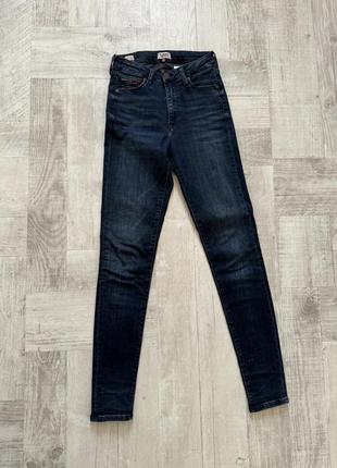 Джинси high rise super skinny tommy hilfiger4 фото