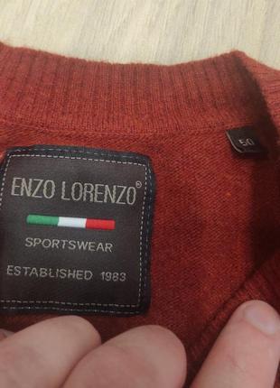 Акція 🎁 светр полувер вовняний enzo lorenzo3 фото