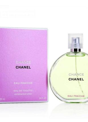 Туалетна вода chanel chance eau fraiche 100 ml. шанель шанс фреш 100 мл.