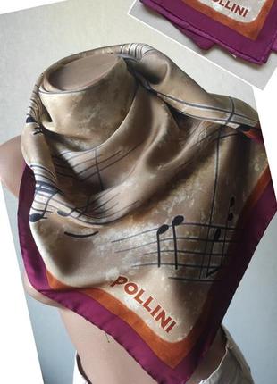 Шовкова хустинка pollini