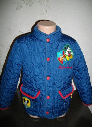Куртка *george* disney с mikki деми, 5-6 лет (110-116 см)