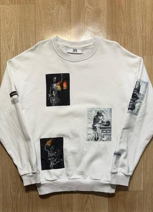 Jk attire як supreme світшот кофта з малюнками