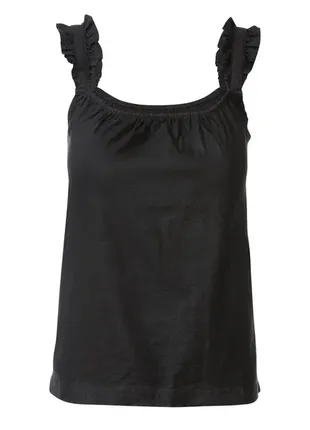 Жіноча блуза-топ з воланами esmara євро 38