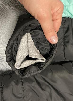 Зимова куртка бірюза зі штанами5 фото