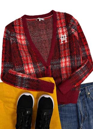 Свитер джемпер кардиган tommy logga hilfiger последних коллекций оригинал