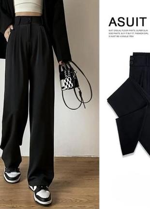 Чорні штани с1237