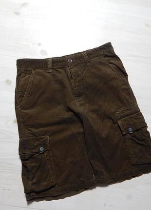 Вельветові карго реп хіп хоп шорти vintage y2k quiksilver corduroy cargo rap hip hop shorts